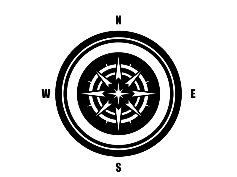 compass icon isolated on background.modern flat compass pictogram,business,marketing,internet concept.trendy simple vector symbol for websitedesign or button to mobile app.logo illustration.