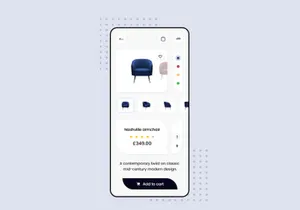 Furniture Store - App design