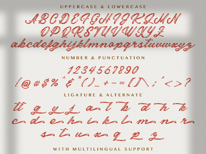 Miyabon - Textured Brush Font