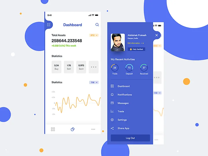 Crypto Trading Mobile App