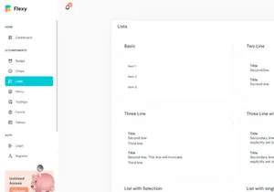 Flexy Free Angular Admin Template
