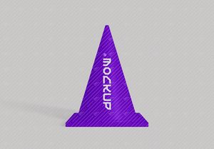 Traffic Cone Mockup