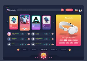 Musicia Web App