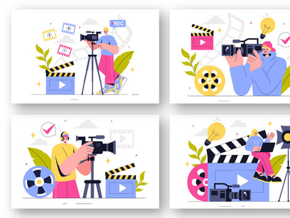 9 Professional Videography Illustration