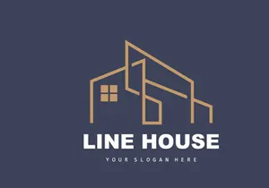 House Logo, Building Furniture Design