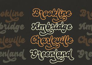 Galactic - Groovy Font