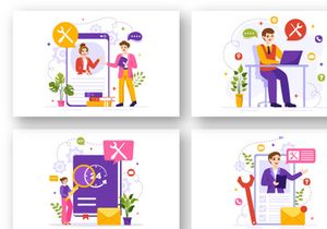 12 Technical Support System Illustration