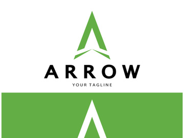 Arrow vector illustration icon Logo Template design preview picture