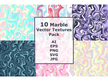 Marbled texture vector designs pack preview picture