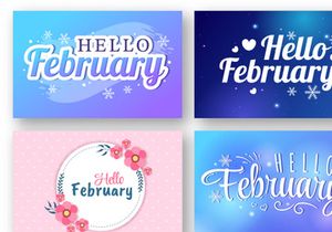 17 Hello February Illustration