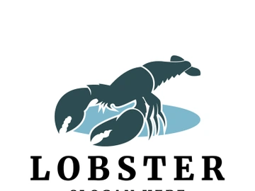 Vintage lobster logo preview picture