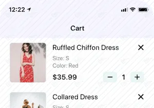 Fluik - E-commerce App UI Kit