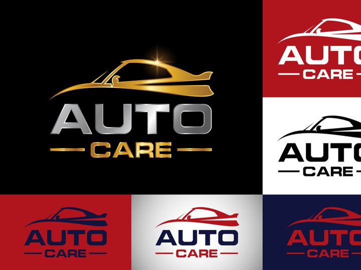 Abstract car logo sign symbol for automotive company