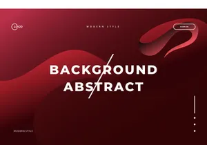 Abstract Geometric Waves UI UX Background