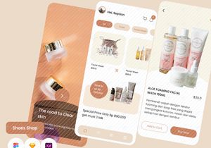 Skincare Shop Mobile App