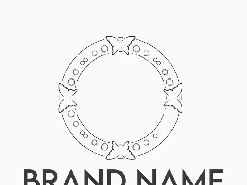 Butterfly logo design