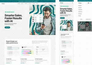 Group - Saas Website Landing Page