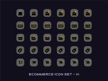 E-commerce icon collections preview picture