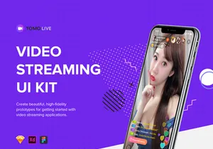 TOMO Video Streaming UI Kit