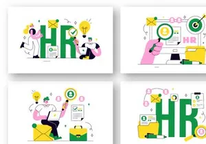 10 Human Resources Illustration