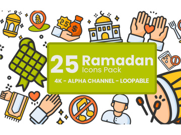 Islam Ramadan And Hajj Icons Pack preview picture