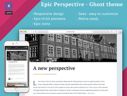 Epic-Perspective Ghost theme