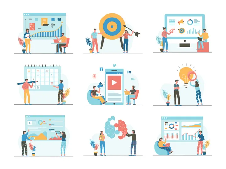Strategy Business Illustration Vol 1