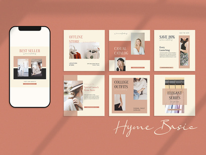 Instagram Template - Hyme Basic Fashion Post