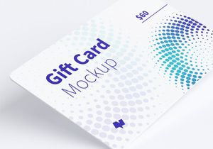 Gift Card Mockup 07