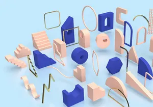 Assembly 3D • Geometric Models Set