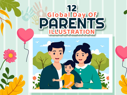 12 Global Day of Parents Illustration