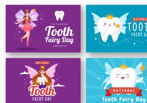 16 National Tooth Fairy Day Illustration