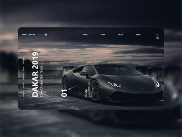 Car Web Page preview picture
