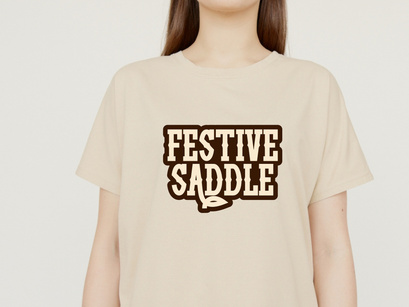 Western Christmas - Bold Slab Serif