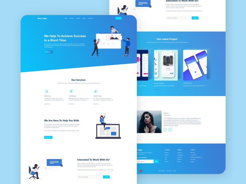 Agency Landing Page