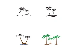 Palm tree logo