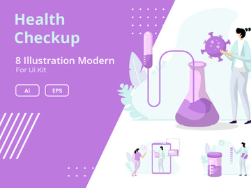 Illustration Health Checkup preview picture