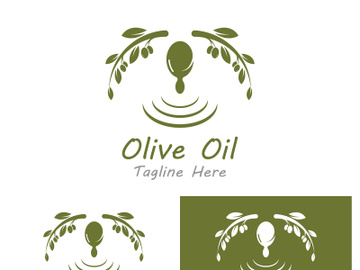 Olive fruit logo design. preview picture