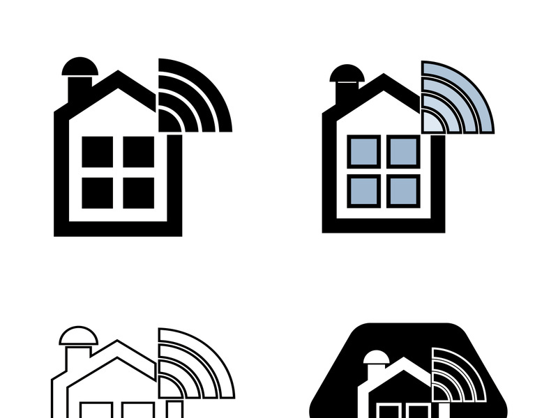 Smart home logo