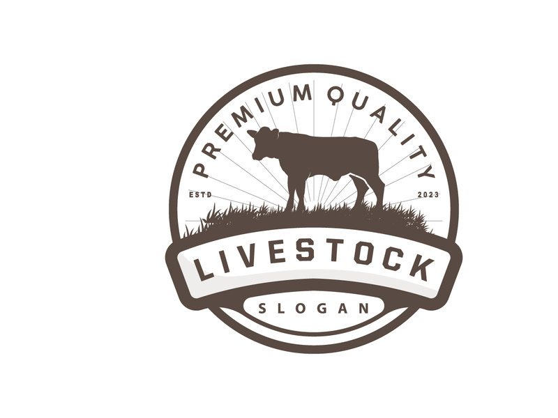 Livestock Logo, Fram Garden Design