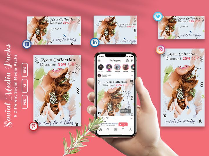Discount Sale Social Media Posts