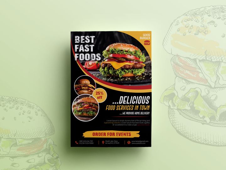 Creative Food Flyer