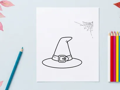 Ícone de boné minimalista isolado em fundo branco. Design plano simples de chapéu acadêmico para conceitos de educação e conquista.