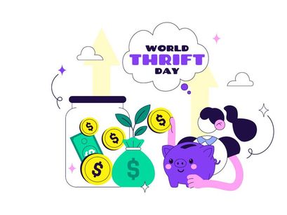 10 World Thrift Day Illustration