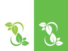 Green tree leaf nature logo images illustration design