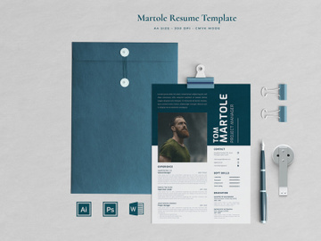 Minimalist Resume Martole preview picture