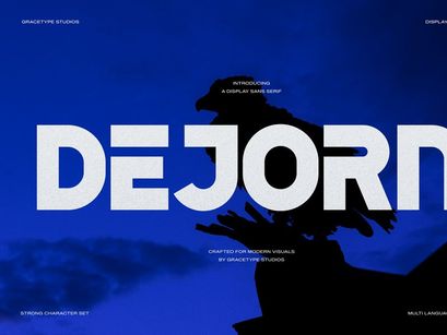 Dejorn | Display Sans Serif