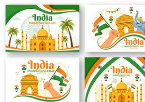 14 India Independence Day Illustration