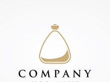 Isolated luxury perfume perfume cosmetic creative logo can be used for business, company, cosmetic and perfume shop.