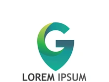 Initial G letter logo that is unique and modern.